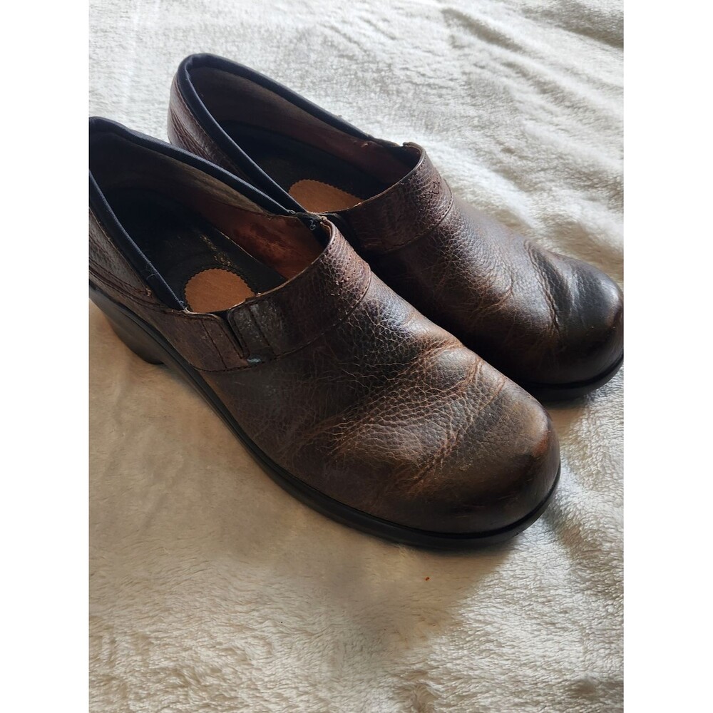 Ariat Women's Brown Leather Non-Slip Clogs Size 9
